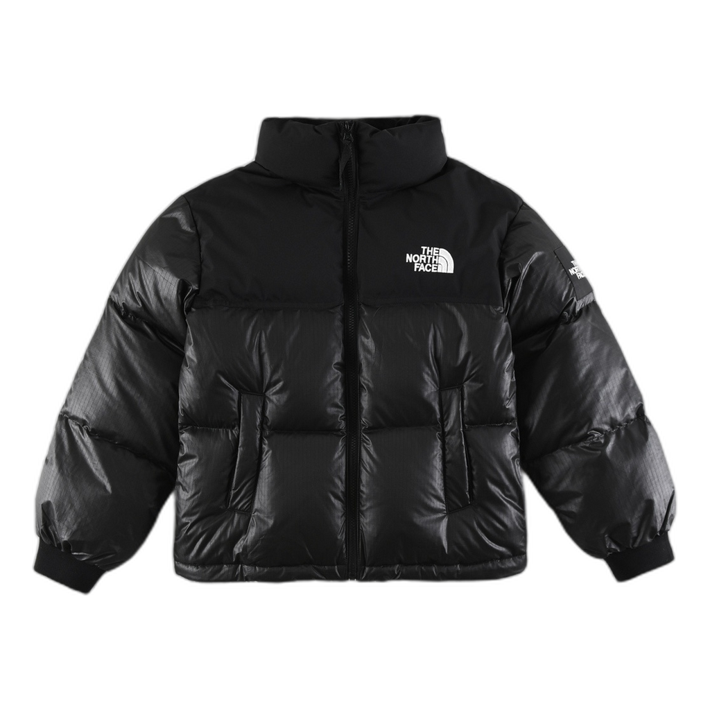 The North Face Nuptse Cropped Puffer Jacket – Black, 700-Fill