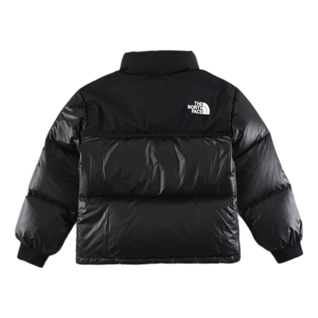 The North Face Nuptse Cropped Puffer Jacket – Black, 700-Fill