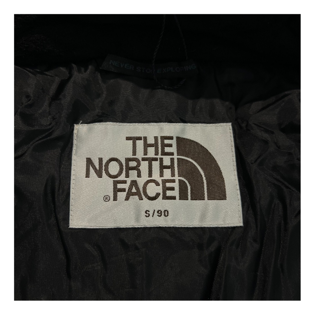 The North Face Hooded Long Puffer Coat – Black, Down Insulated