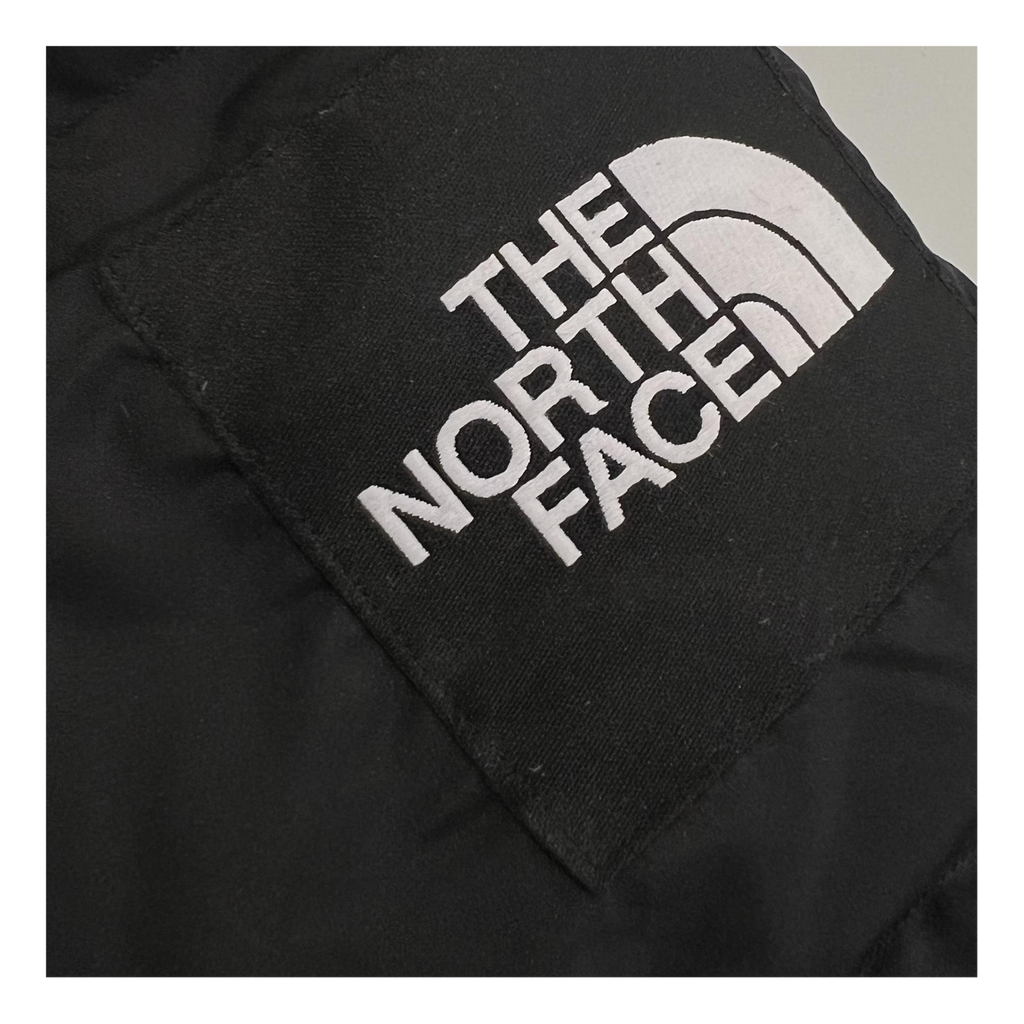 The North Face Hooded Long Puffer Coat – Black, Down Insulated