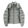 Moncler Maya Hooded Puffer Jacket – Gray, Premium Down