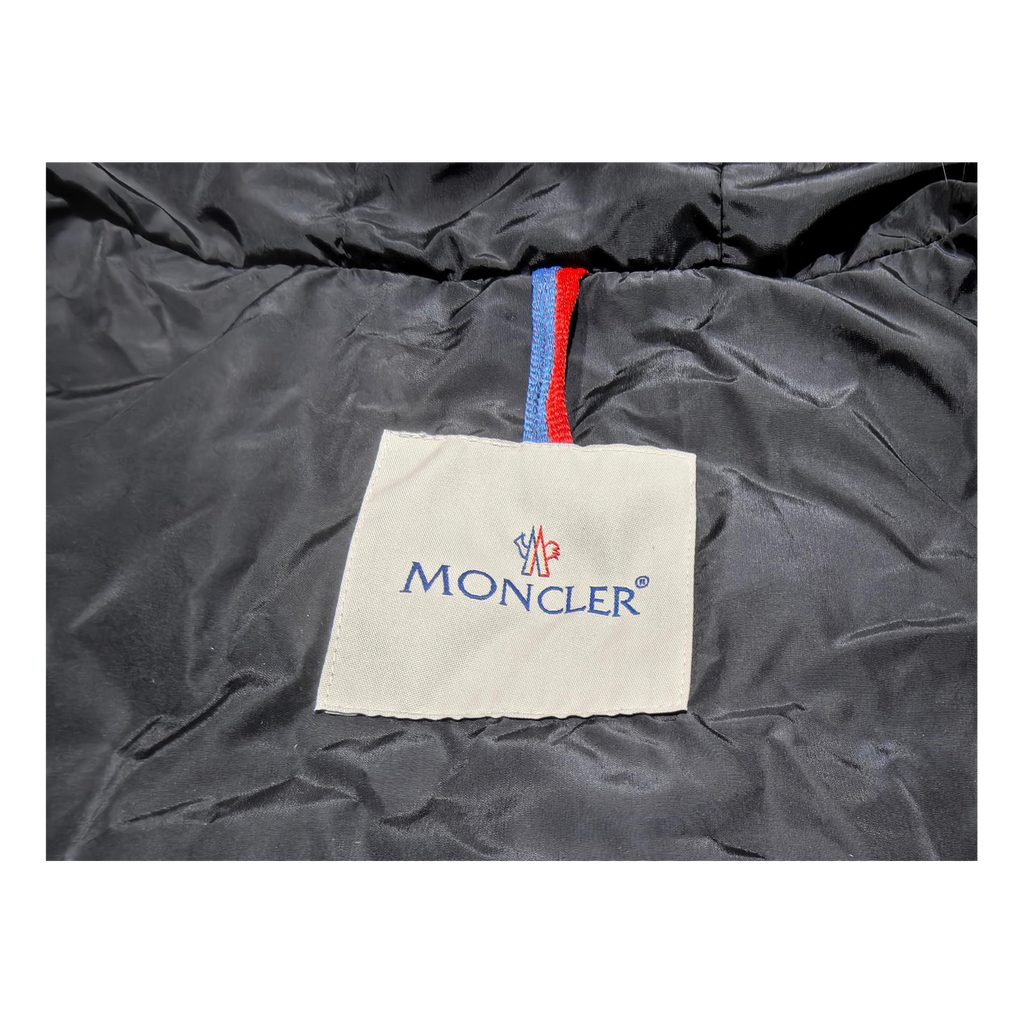 Moncler Four-Pocket Belted Fur-Trim Puffer Jacket – Black, Shaped Luxury