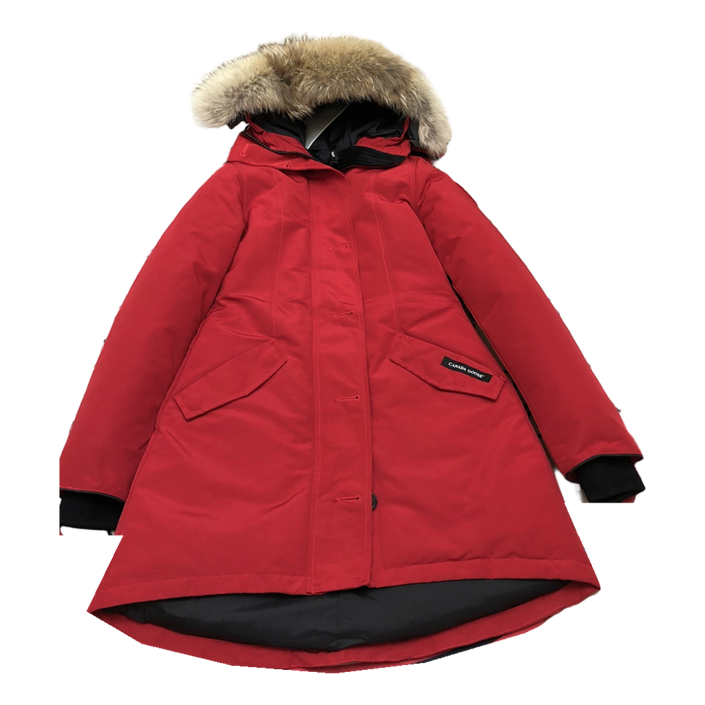 Canada Goose Women’s Rossclair Fur-Trim Parka – Tailored Fit, Coyote Fur Hood