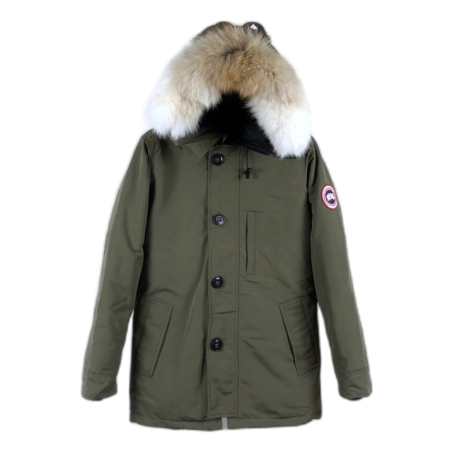 Canada Goose Chateau Fur-Trim Parka – Military Green, 625-Fill Down