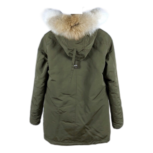 Canada Goose Chateau Fur-Trim Parka – Military Green, 625-Fill Down