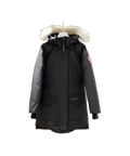Canada Goose Women’s Trillium Fur-Trim Parka – 625-Fill Down, Coyote Fur Hood