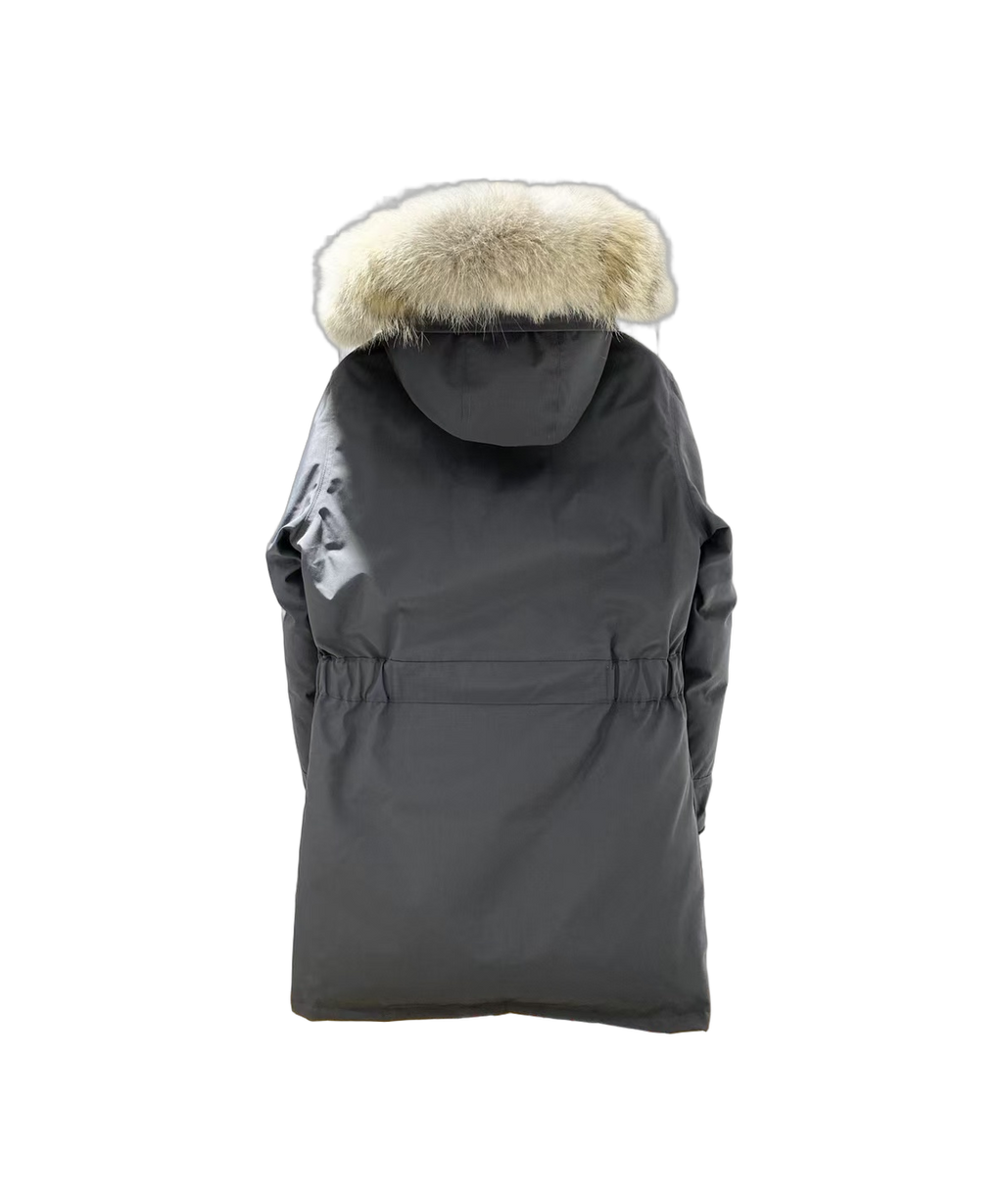 Canada Goose Women’s Trillium Fur-Trim Parka – 625-Fill Down, Coyote Fur Hood