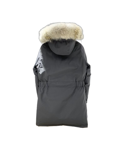 Canada Goose Women’s Trillium Fur-Trim Parka – 625-Fill Down, Coyote Fur Hood