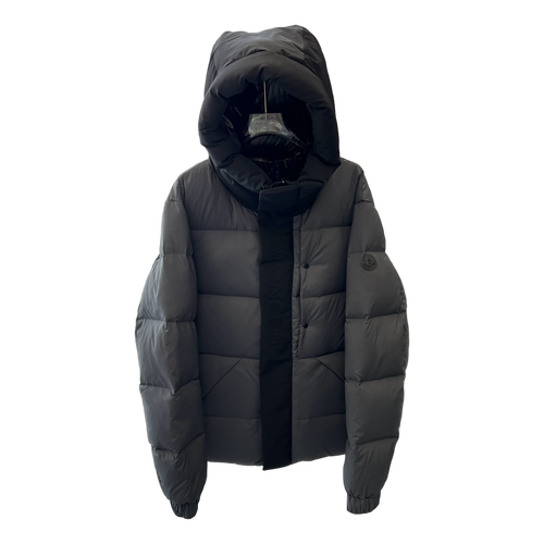 Moncler Contrast-Hood Colour-Block Puffer Jacket – Graphic, Bold, Intentional