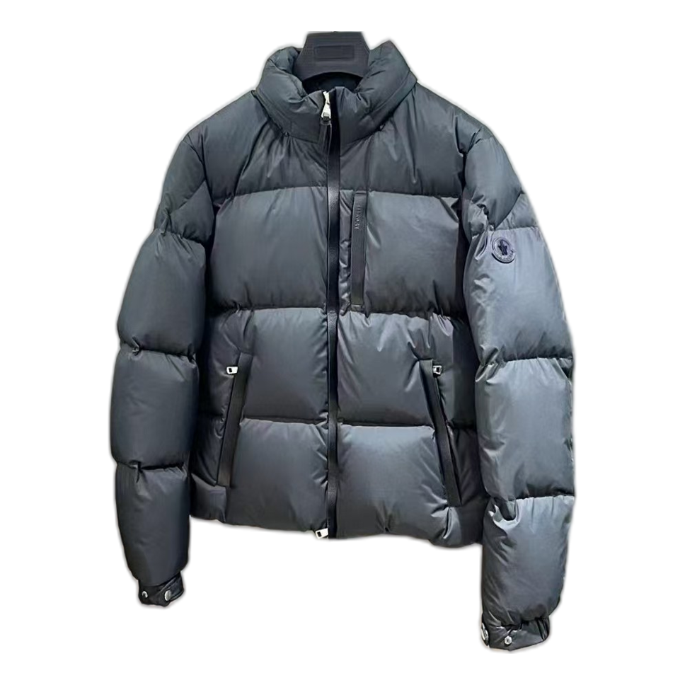 Moncler Stand-Collar Puffer Jacket – Black, Premium Down