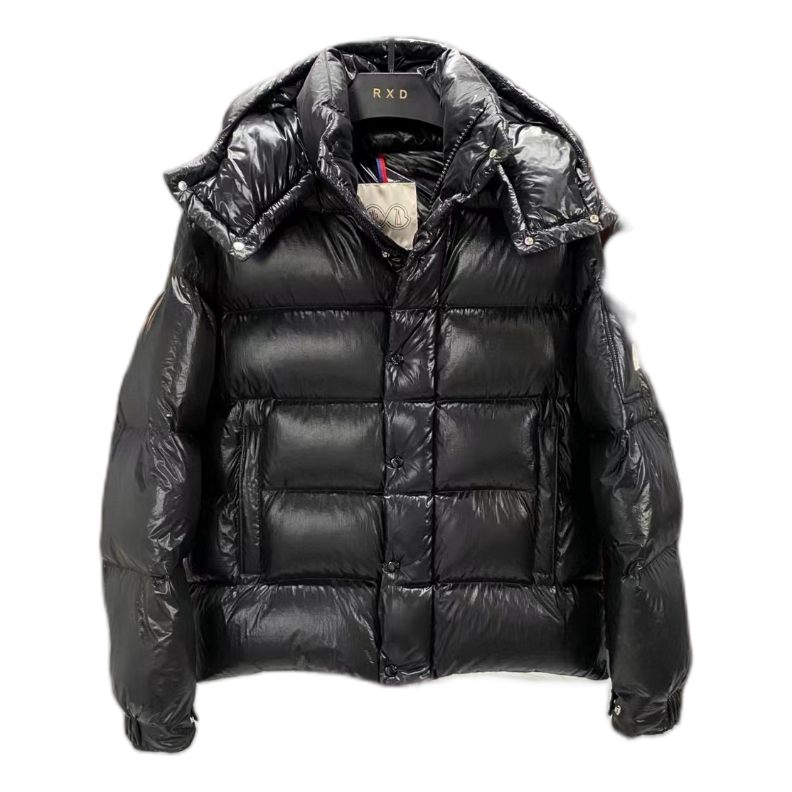 Moncler Maya 70th Anniversary Glossy Hooded Puffer – Shine Edition