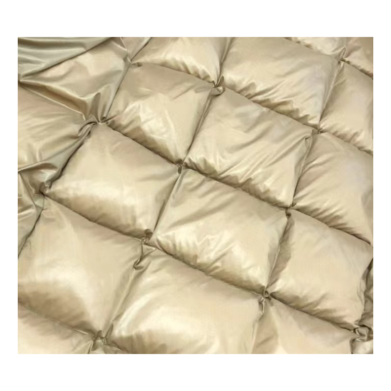Moncler Gold-Lined Glossy Long Puffer Coat – Black, Gold Interior