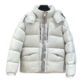 Moncler Double-Zip Hooded Puffer Jacket – Off White, Precision Hardware