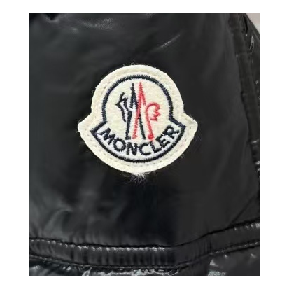 Moncler Narrow-Quilt Fur-Trim Hooded Long Puffer Coat – Black, Premium Down