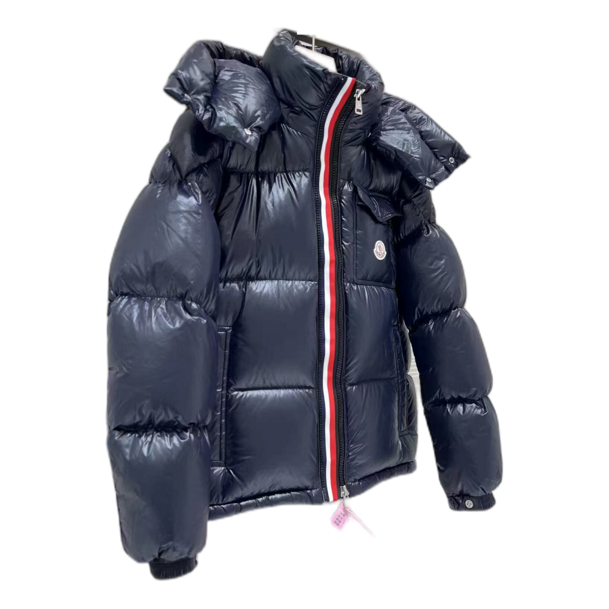 Moncler Montbeliard Hooded Puffer Jacket – Navy, Premium Down