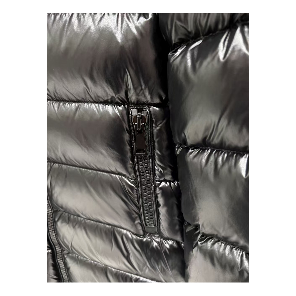 Moncler Suyen Hooded Puffer Coat – Black, Full-Length, Premium Down