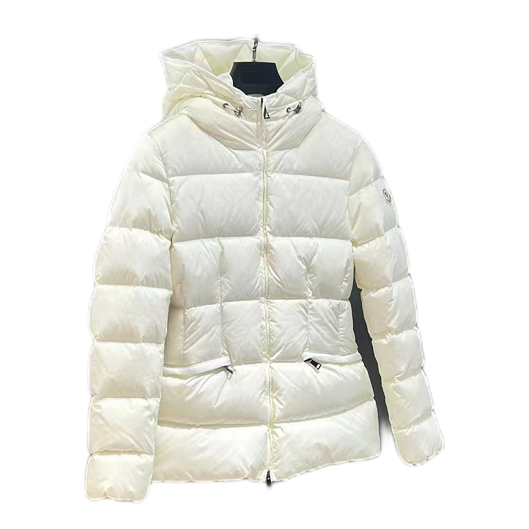 Moncler Drawstring-Hood Fitted Puffer Jacket – Tailored Fit, Adjustable Hood