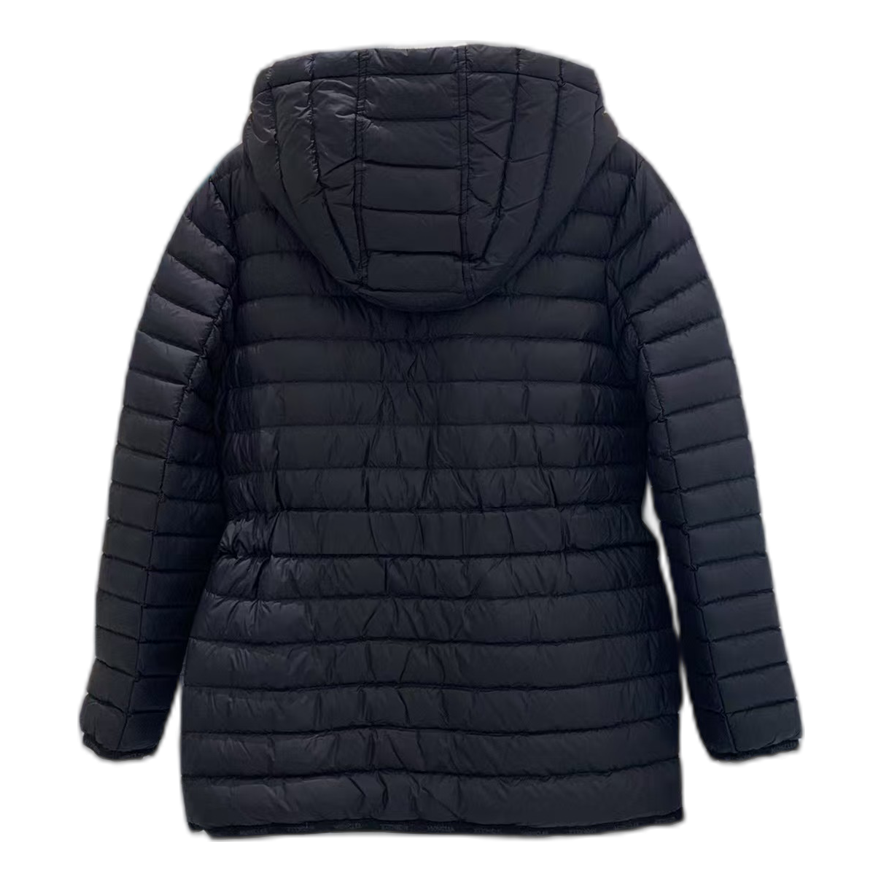 Moncler Oredon Belted Hooded Puffer Jacket – Black, Premium Down