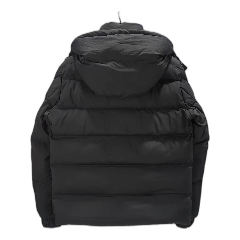 Moncler Maya Matte Hooded Puffer Jacket – Black, Premium Down