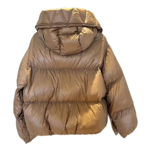 Moncler Borey Hooded Puffer Jacket – Bronze, Burnished Conviction