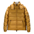 Moncler Maya Hooded Puffer Jacket – Yellow, Premium Down