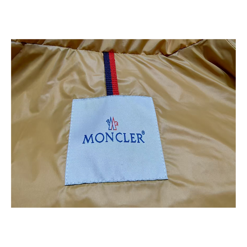 Moncler Maya Hooded Puffer Jacket – Yellow, Premium Down