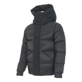 Moncler Tonal-Logo High-Collar Puffer – Black, Premium Down