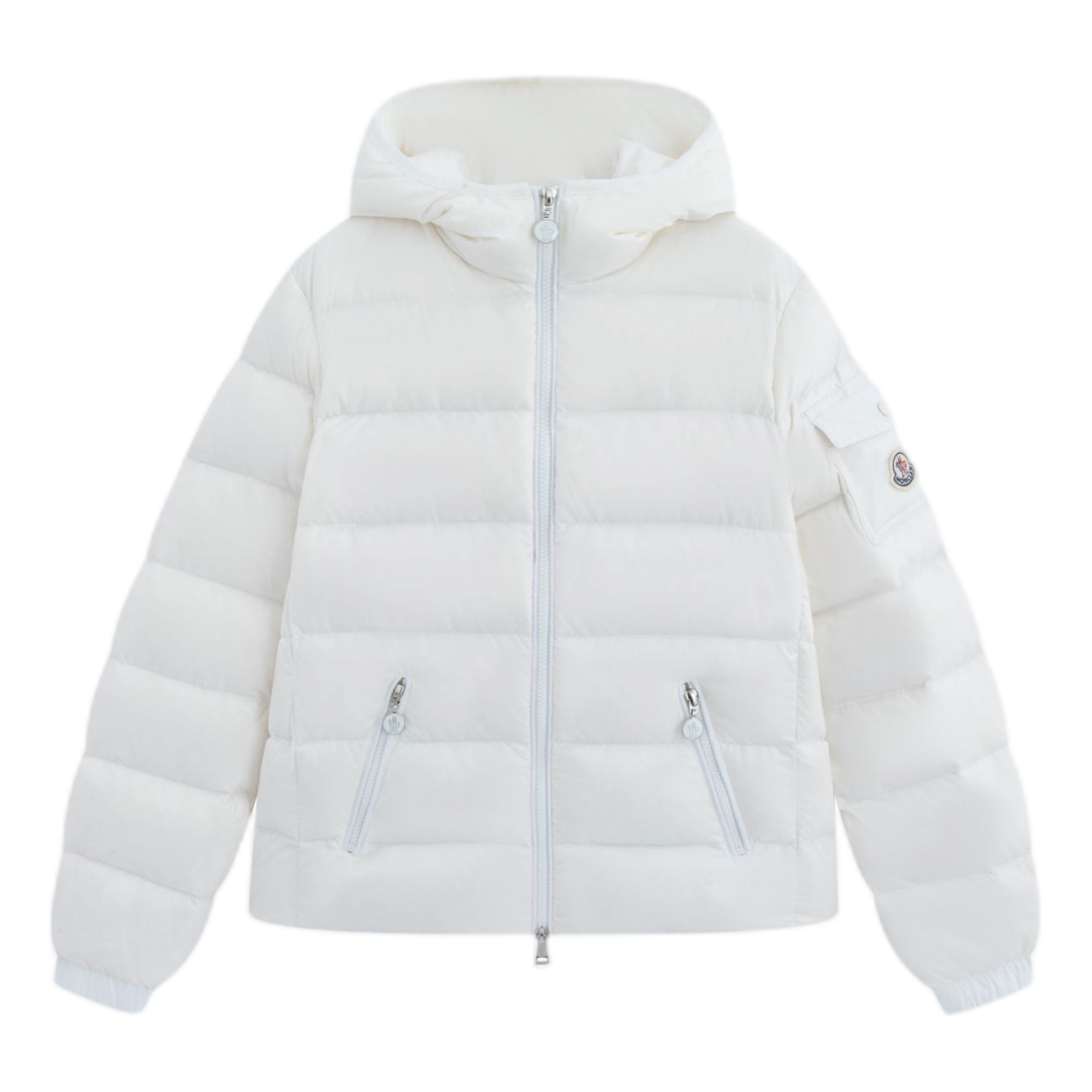 Moncler Gles Fitted Hooded Puffer Jacket – Slim Fit, Premium Down