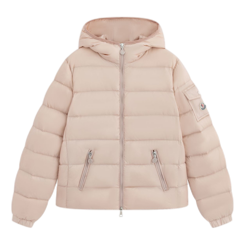 Moncler Gles Fitted Hooded Puffer Jacket – Tailored Fit, Premium Down