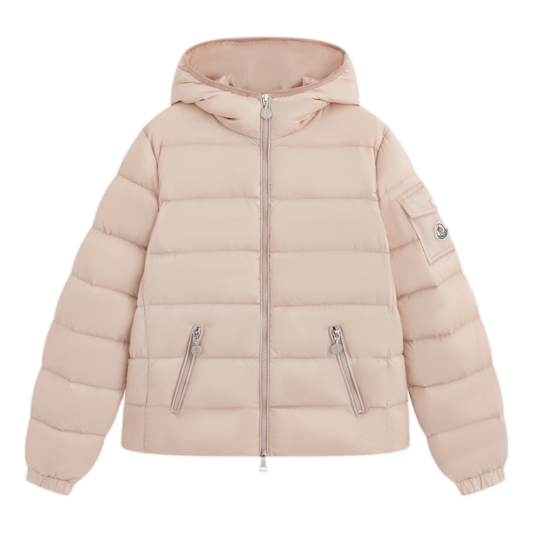 Moncler Gles Fitted Hooded Puffer Jacket – Tailored Fit, Premium Down