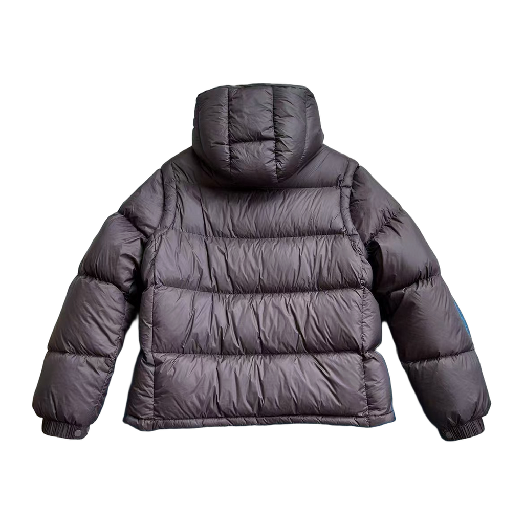 Moncler Cyclone Convertible Down Jacket – Black, Maximum Versatility