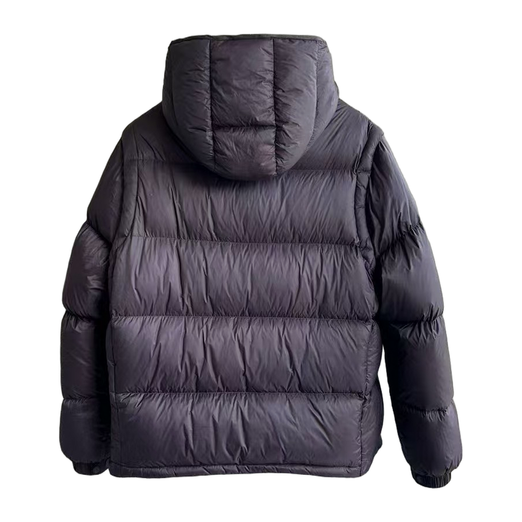 Moncler Cyclone Convertible Down Jacket – Black, Maximum Versatility