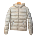 Moncler Gles Glossy Hooded Puffer Jacket – High-Shine, Premium Down