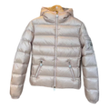 Moncler Gles Glossy Hooded Puffer Jacket – High-Shine, Premium Down