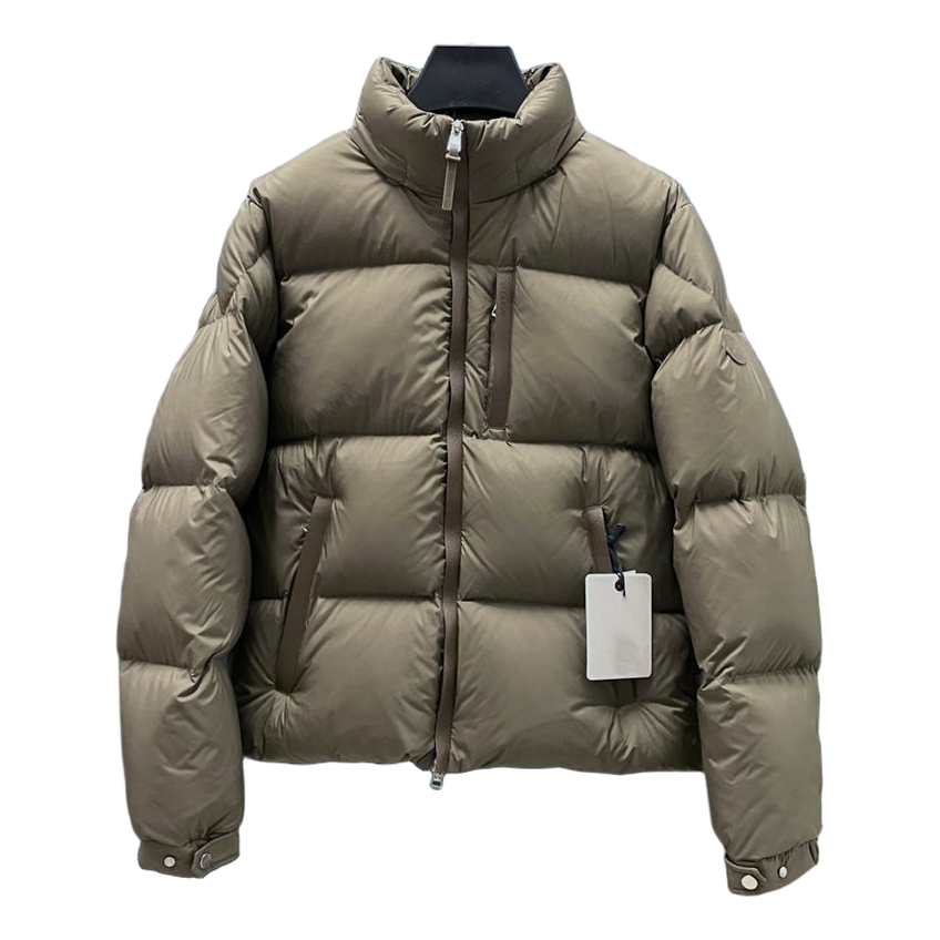 Moncler Tonal-Patch Wide-Quilt Hooded Puffer – Premium Down