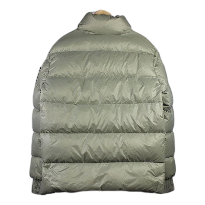 Moose Knuckles Stand-Collar Puffer Jacket – Sage Grey, Canadian Down