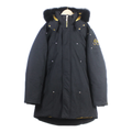 Moose Knuckles Stag Lake Parka – Gold Hardware, Coyote Fur, Black