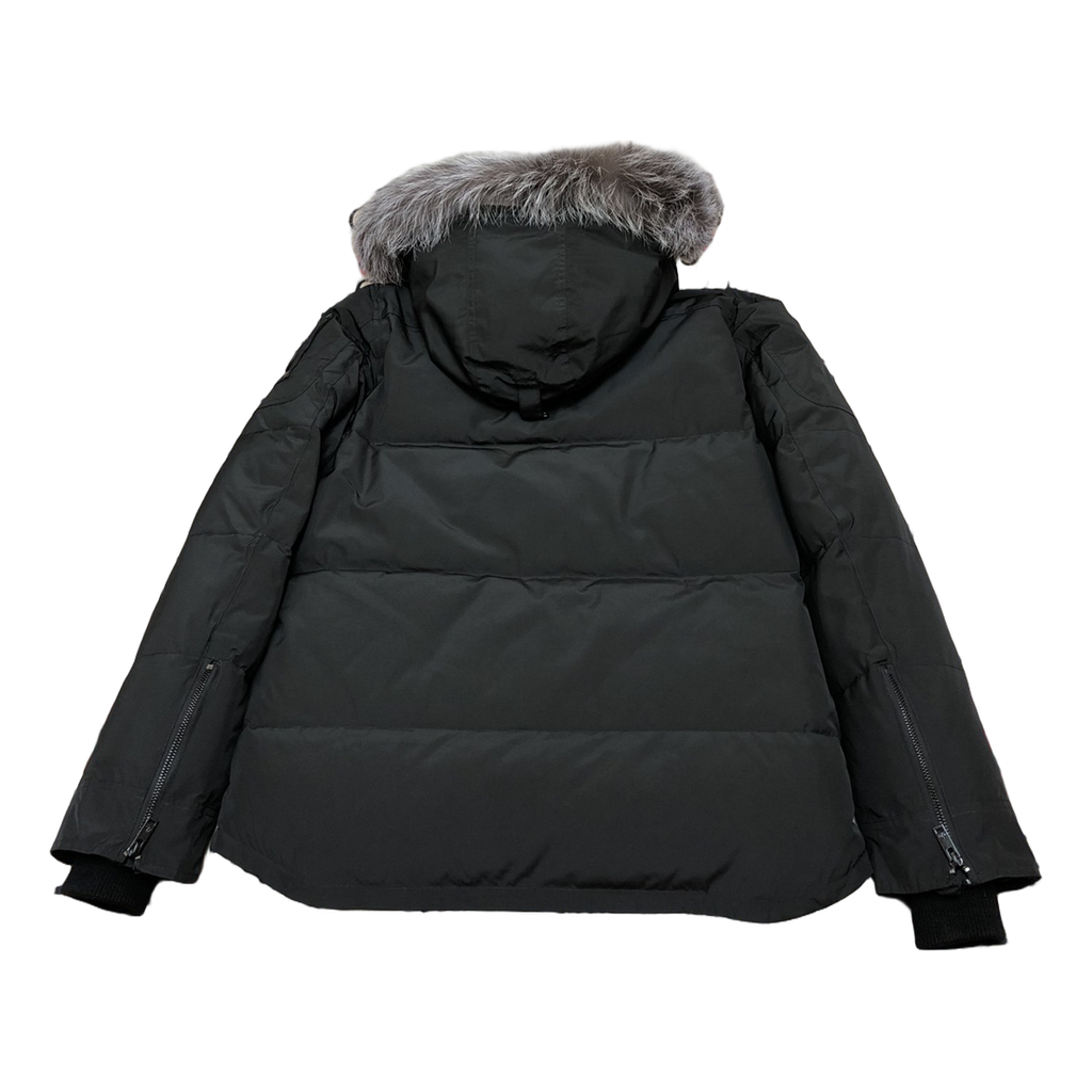 Moose Knuckles Four-Pocket Fur-Trim Hooded Puffer – Coyote Fur, Extreme Cold