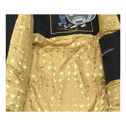 Moose Knuckles Gold 3Q Fur-Trim Puffer – Black, Coyote Fur, Gold Hardware