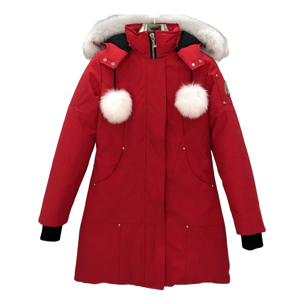 Moose Knuckles Stirling Parka – White Fur Trim, Extreme Cold Rated