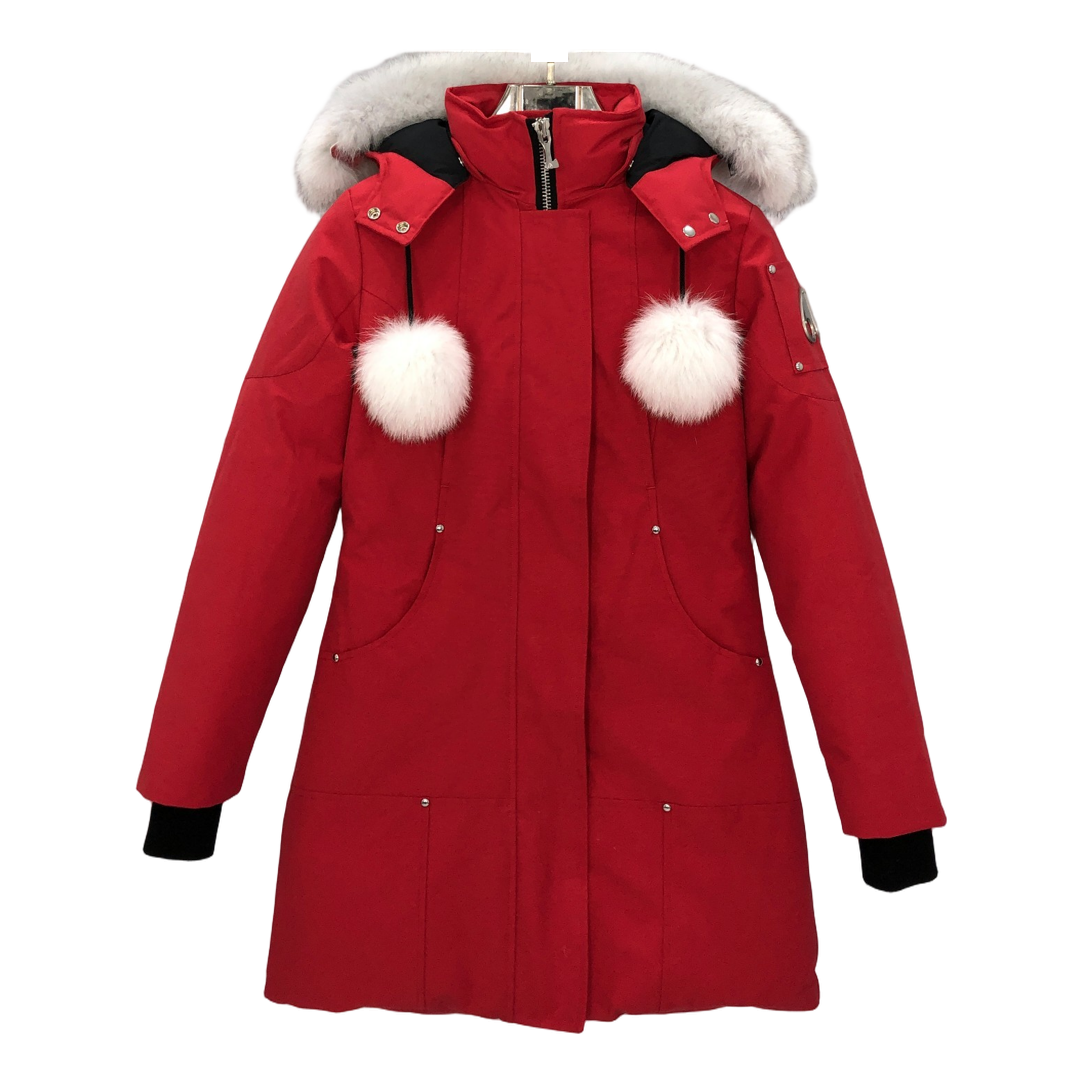 Moose Knuckles Stirling Parka – White Fur Trim, Extreme Cold Rated