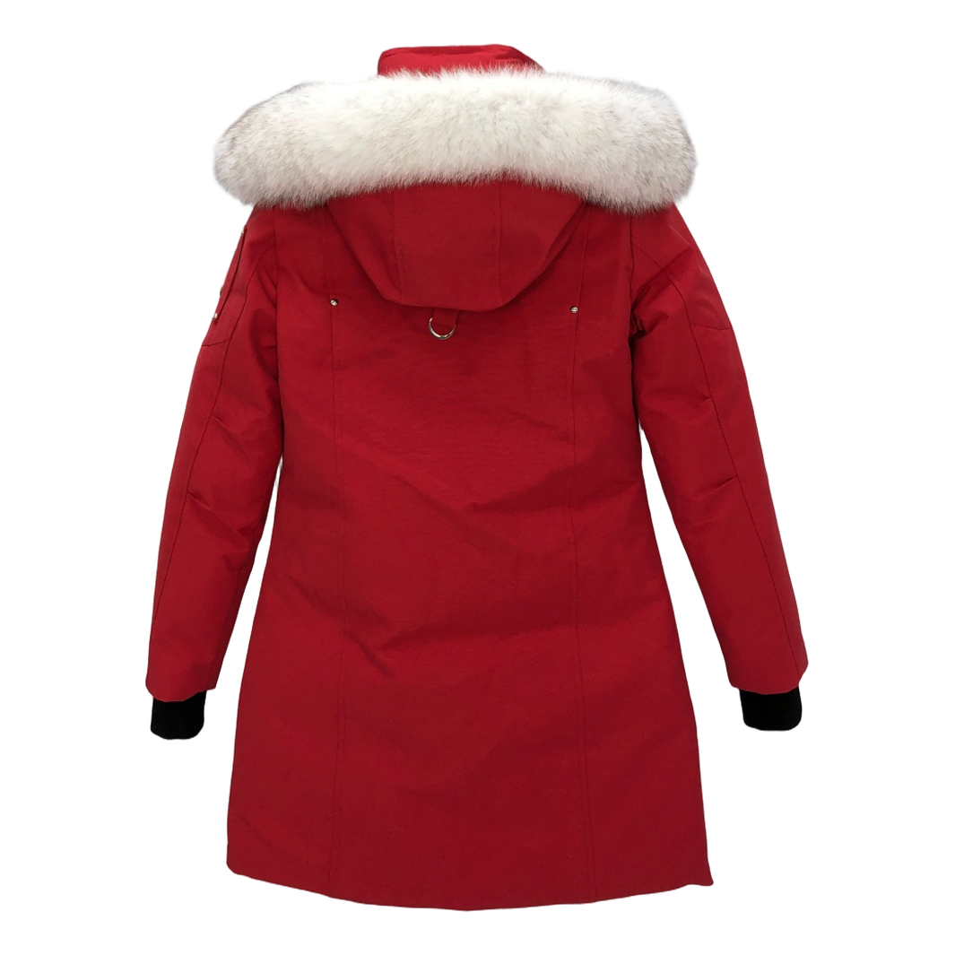 Moose Knuckles Stirling Parka – White Fur Trim, Extreme Cold Rated