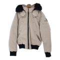 Moose Knuckles Ballistic Fur-Trim Bomber – Coyote Fur, Canadian Down