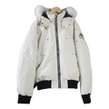 Moose Knuckles Ballistic Fur-Trim Bomber – Coyote Fur, Ballistic-Grade Build