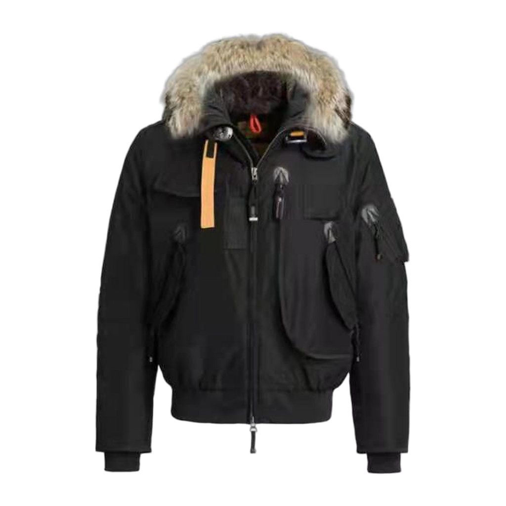 Parajumpers Gobi Hooded Bomber Jacket – Fur-Trim, Premium Down