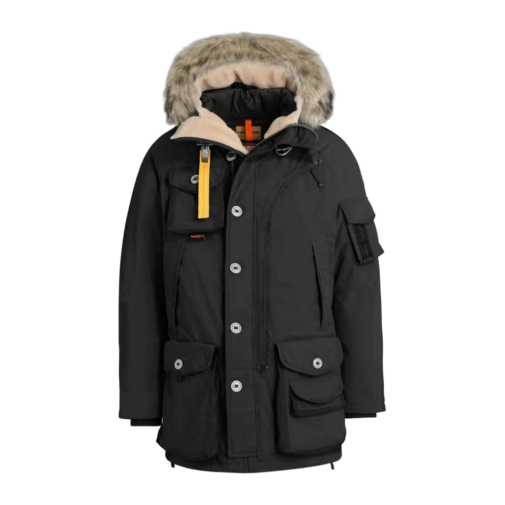 Parajumpers Gobi Hooded Bomber Jacket – Fur-Trim, Premium Down