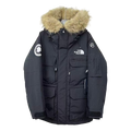 The North Face Fur-Trim Hooded Parka – Graphite, 4-Pocket Down