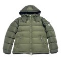 Moncler Maya Matte Hooded Puffer Jacket – Olive Green, Premium Down