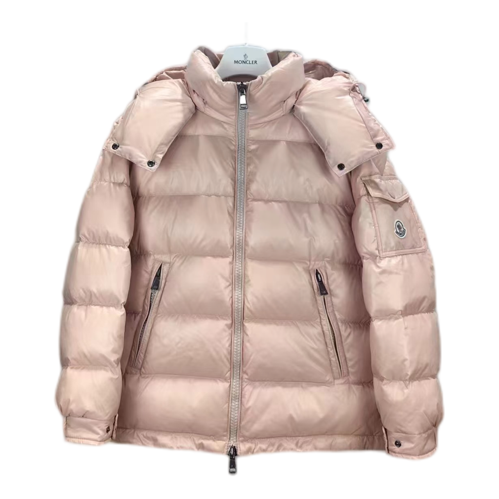 Moncler Maire Hooded Puffer Jacket – Full Length, Premium Down