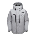 The North Face Himalayan Down Parka – Grey & White, 700-Fill